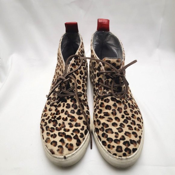 Del Toro | Shoes | Del Torro Mens Pony Hair Leopard Print 
